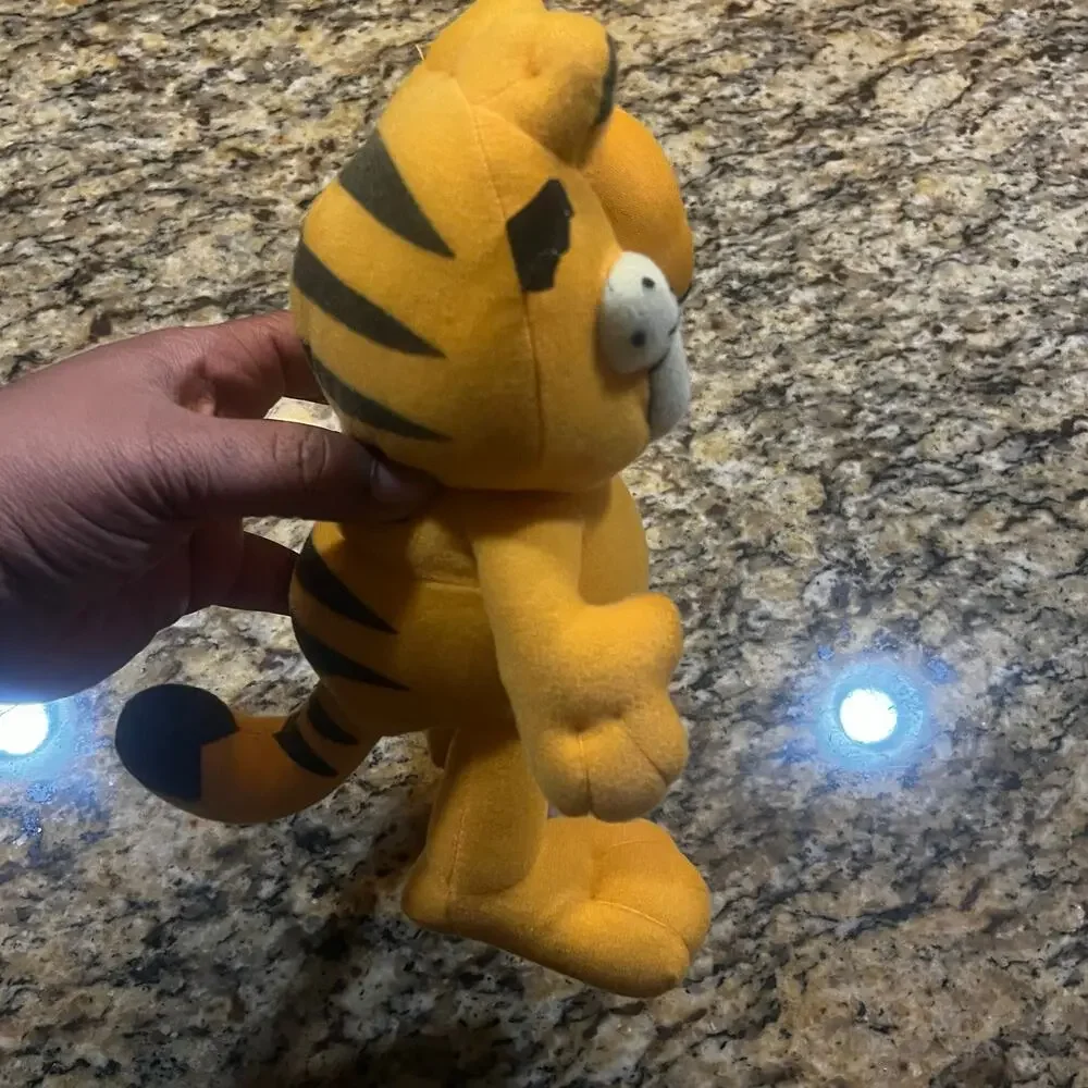 Vintage Garfield Fat Cat‎ Plush Cartoon Cat Stuffed Animal 10” Jim Davis Toy